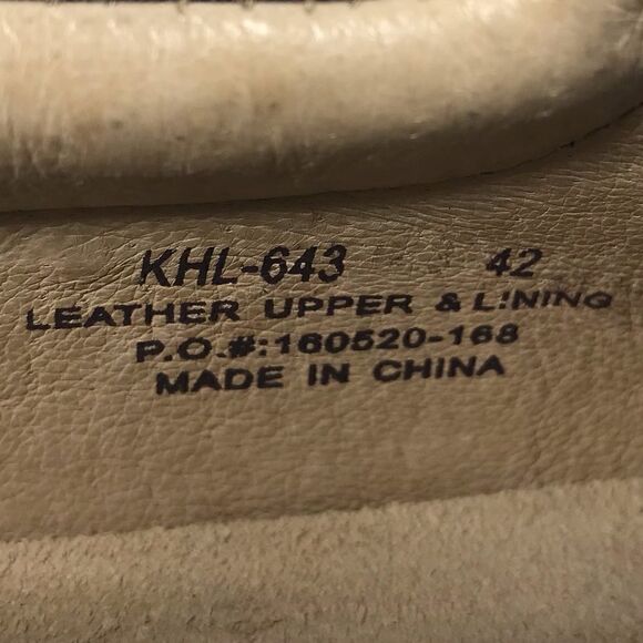 Alegria KHLOE Light Brown Leather Slip On Loafer Comfort Support Clog Shoes - Picture 15 of 16